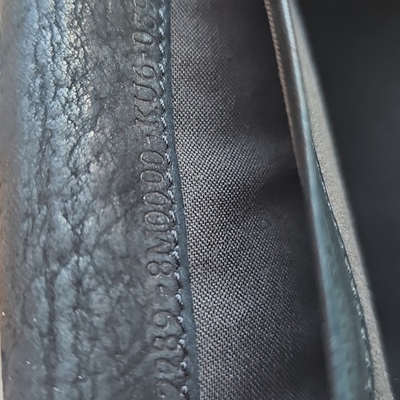 Fendi Black Leather Wallet with Gold Studs - Picture 2 of 11